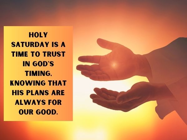 Holy Saturday image