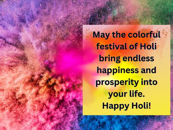 Happy Holi Image